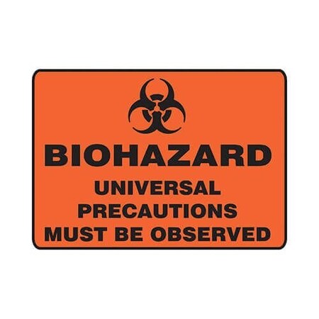 Accuform Safety Sign, MBHZ507VP MBHZ507VP